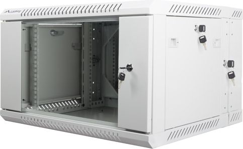 Kabinet Lanberg 19", 6U, i bardhë