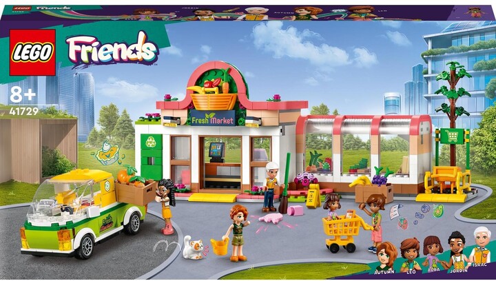 Set LEGO® Friends 41729 Organic Food Shop, 830 pjesë