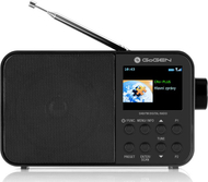 Radio portative GoGEN DAB500BTC, DAB+ FM, Bluetooth, e zezë