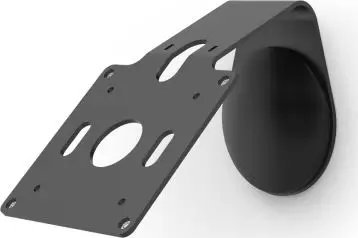 Колица и стојалка за таблет Compulocks 111B, мултимедијална, со тркала, црна