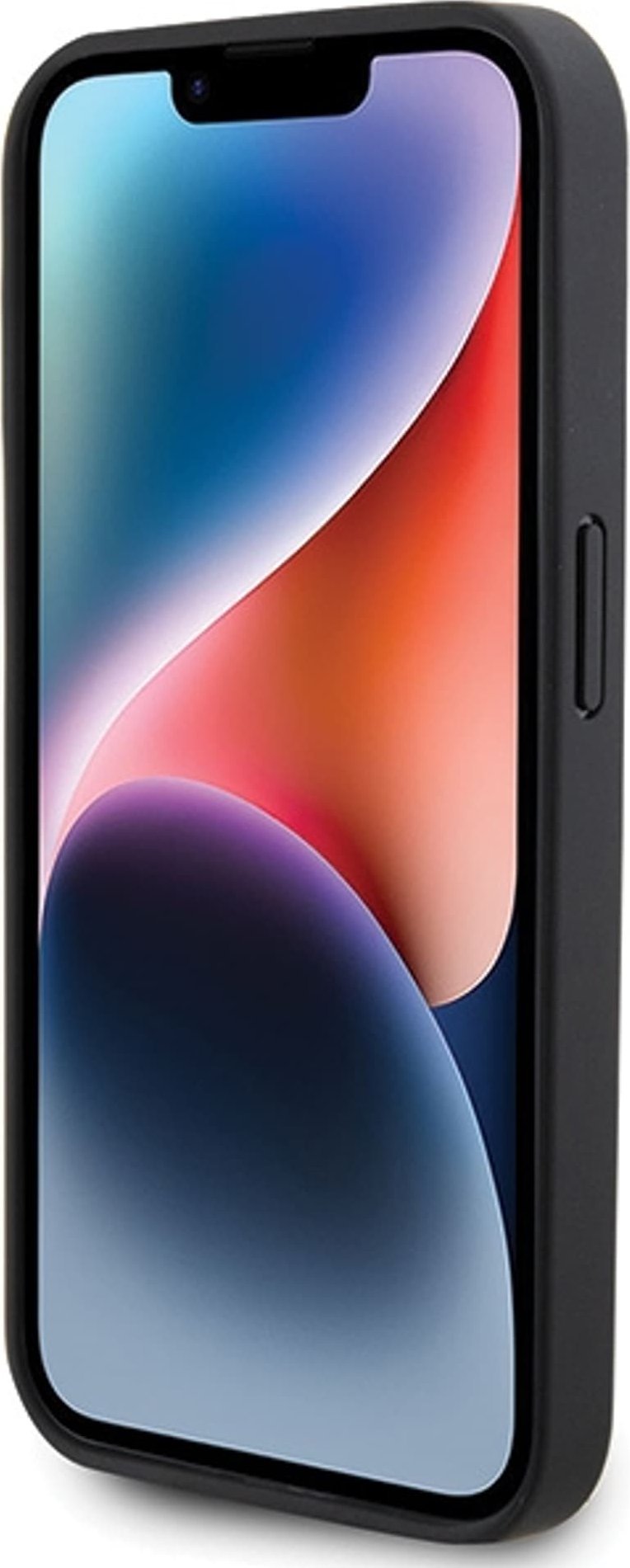 Mbrojtëse telefoni Ferrari Carbon Metal Logo me MagSafe, për iPhone 15 Pro, e zezë