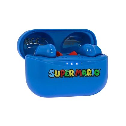 Kufje pa tela OTL Technologies Nintendo Super Mario, TWS Bluetooth 5.0, 6 orë bateri, shumëngjyrëshe