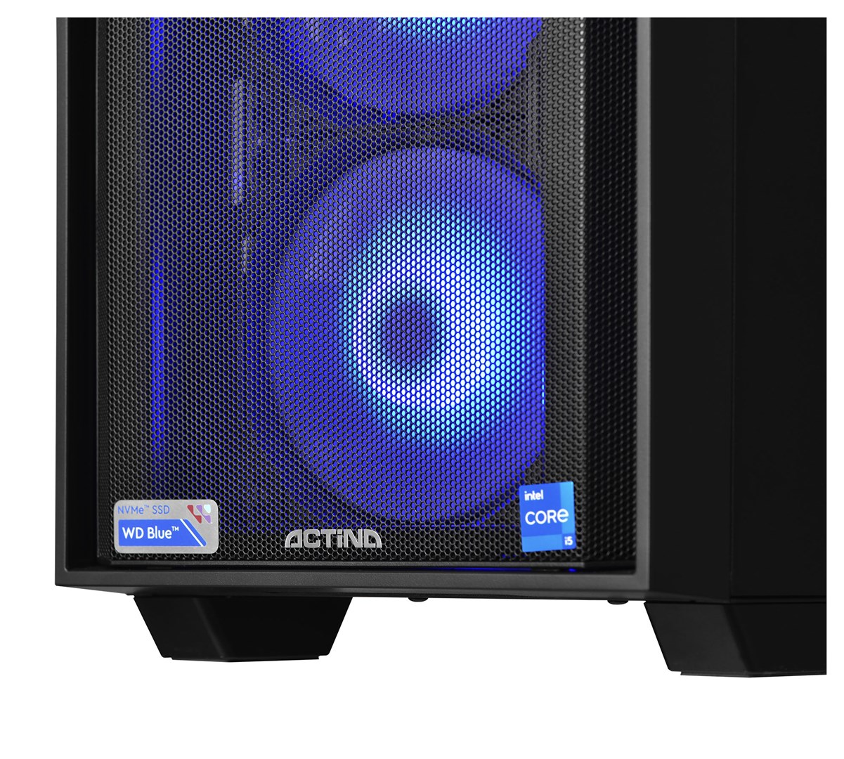 Kompjuter Gaming Actina, AMD Ryzen 7 5700X, 32GB DDR4, 1TB SSD, NVIDIA RTX 4070, Mini Tower, i zi