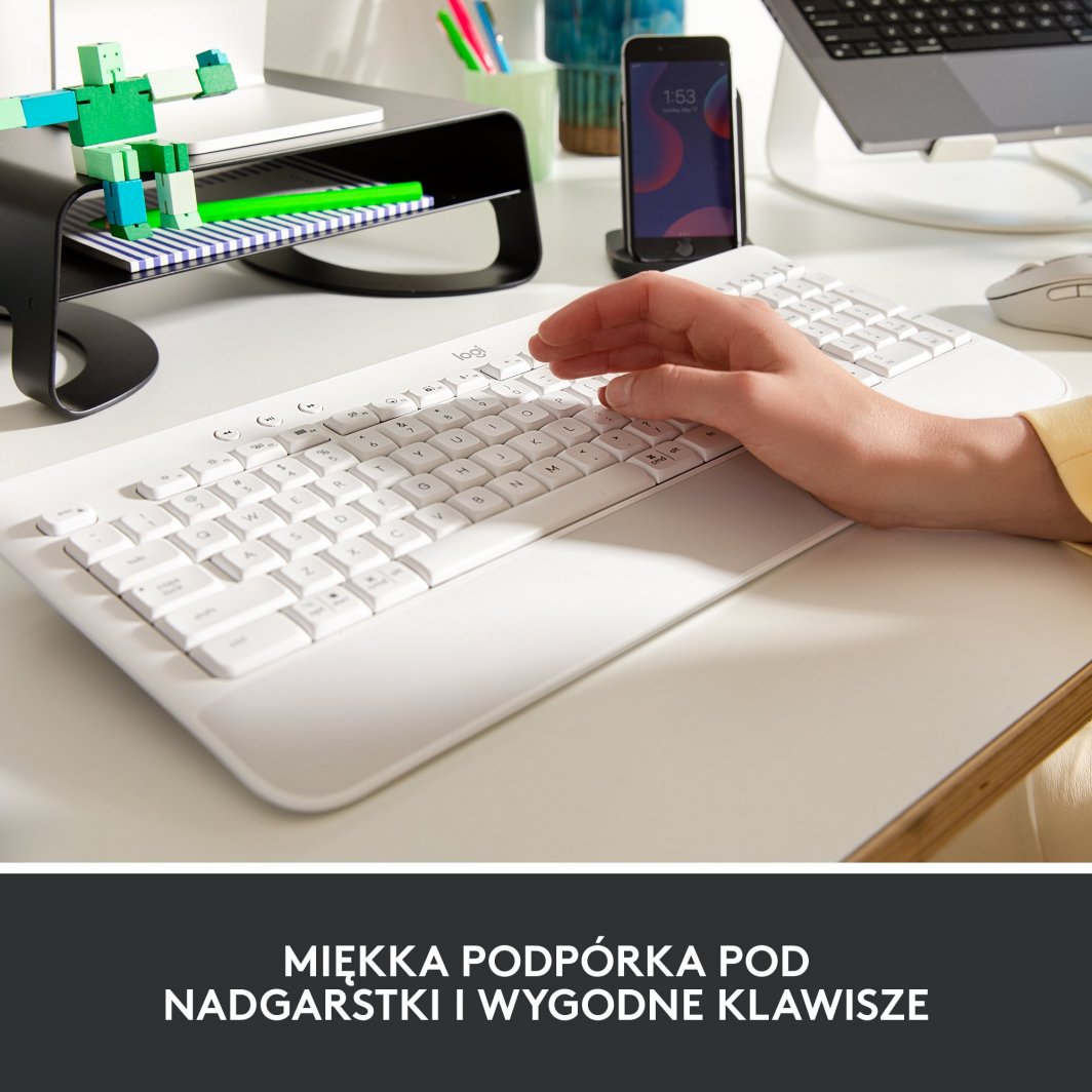 Tastierë Logitech K650 (920-010977), US, e bardhë