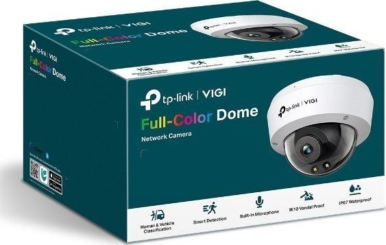 Kamerë IP TP-Link VIGI C240, 4MP, lente 4mm, e bardhë