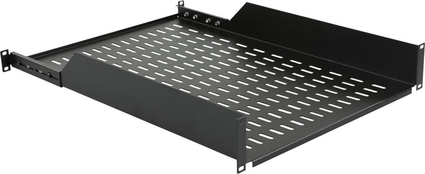 Рафтов носач Lanview RAS415BL, за кабинети 19", црн