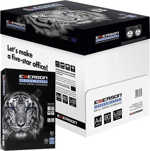 Letër kopjimi Iso Trade A4, 80g, karton 5 rimë, e bardhë