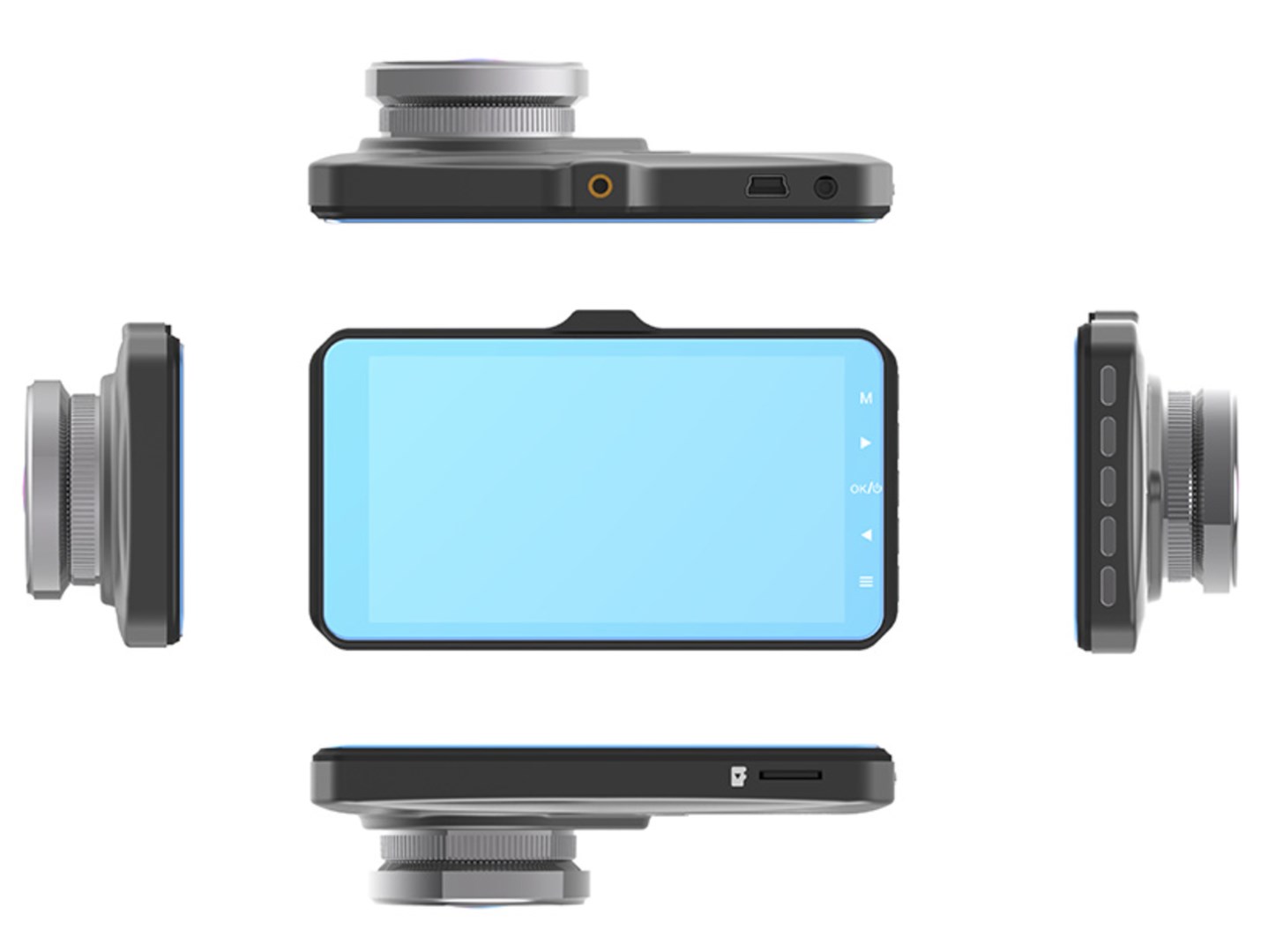 Kamerë makine Tracer 4TS Crux, Full HD, 4" IPS, 140°, e zezë