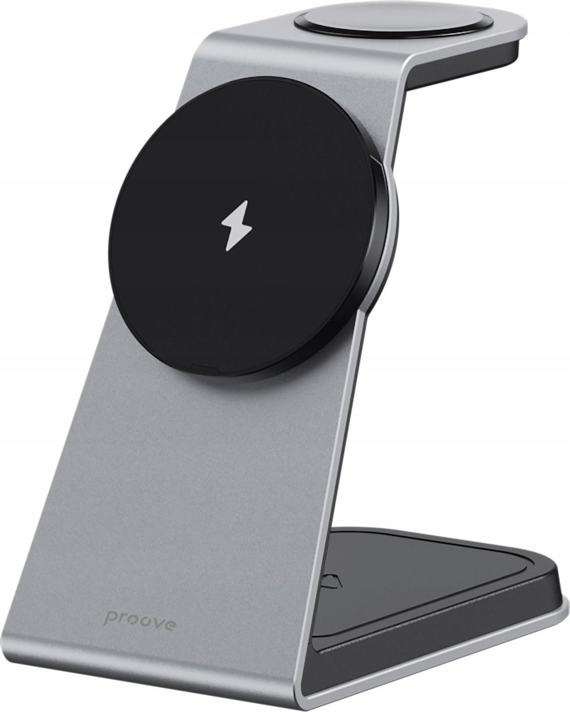 Karikues wireless 3 në 1 Proove Omni Power, Qi, 15W, i zi