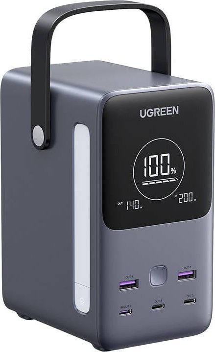 Пренослив полнач UGREEN, 48000mAh, 300W, црн