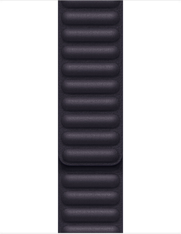 Apple Watch 41mm Band, Ink Leather Link - M/L