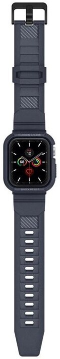 Mbrojtëse Spigen Rugged Armor Pro për Apple Watch 7/6/SE/5/4 45/44, gri