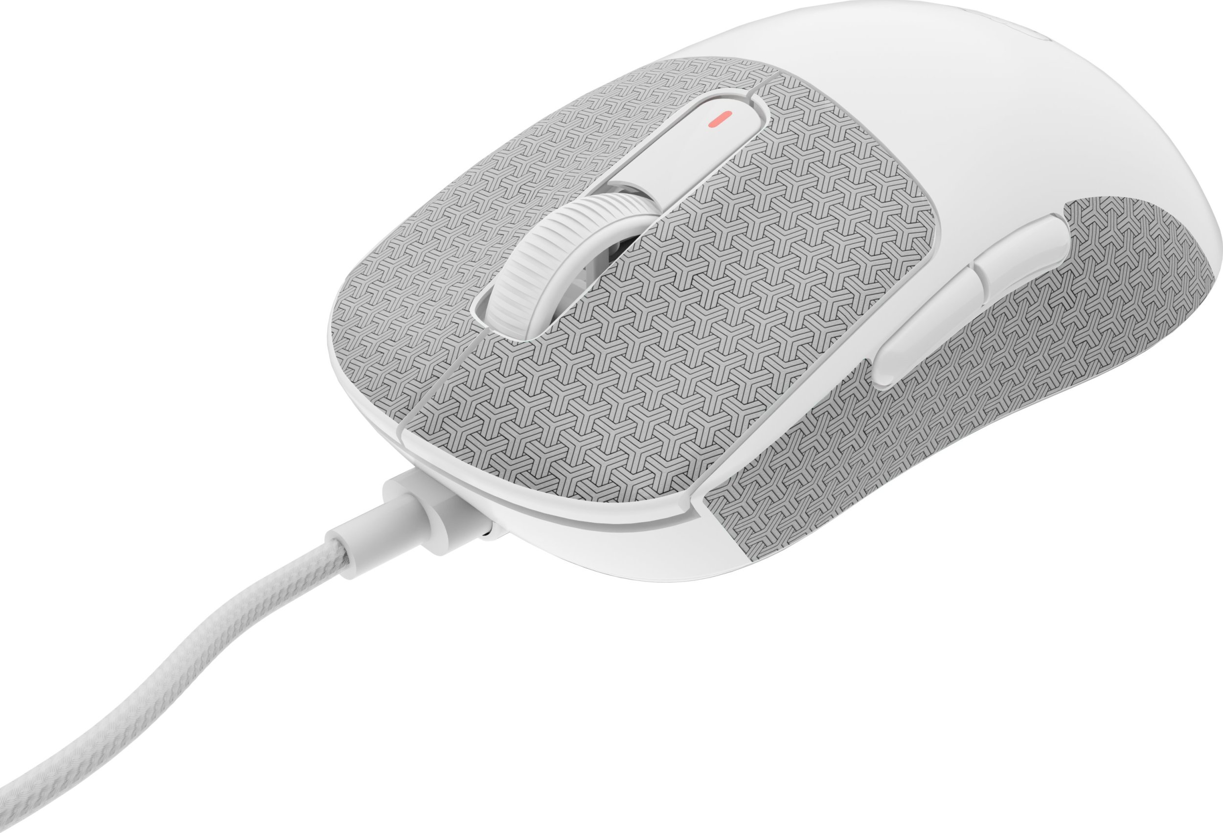 Maus Natec Fury Tanto T4, i bardhë