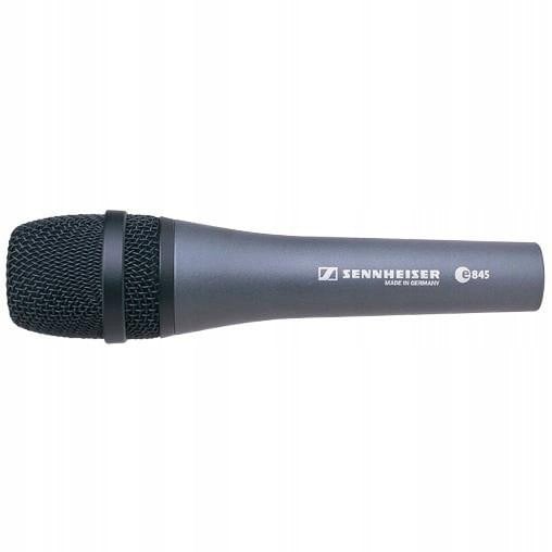Динамичен микрофон Sennheiser E845, суперкардиоиден, професионален, црн