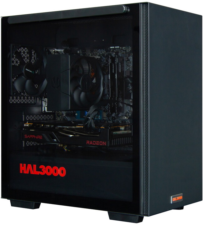 Kompjuter HAL3000 Online Gamer, R5 5600, 16GB, 1TB SSD M.2, Radeon RX 6700 XT, W11H
