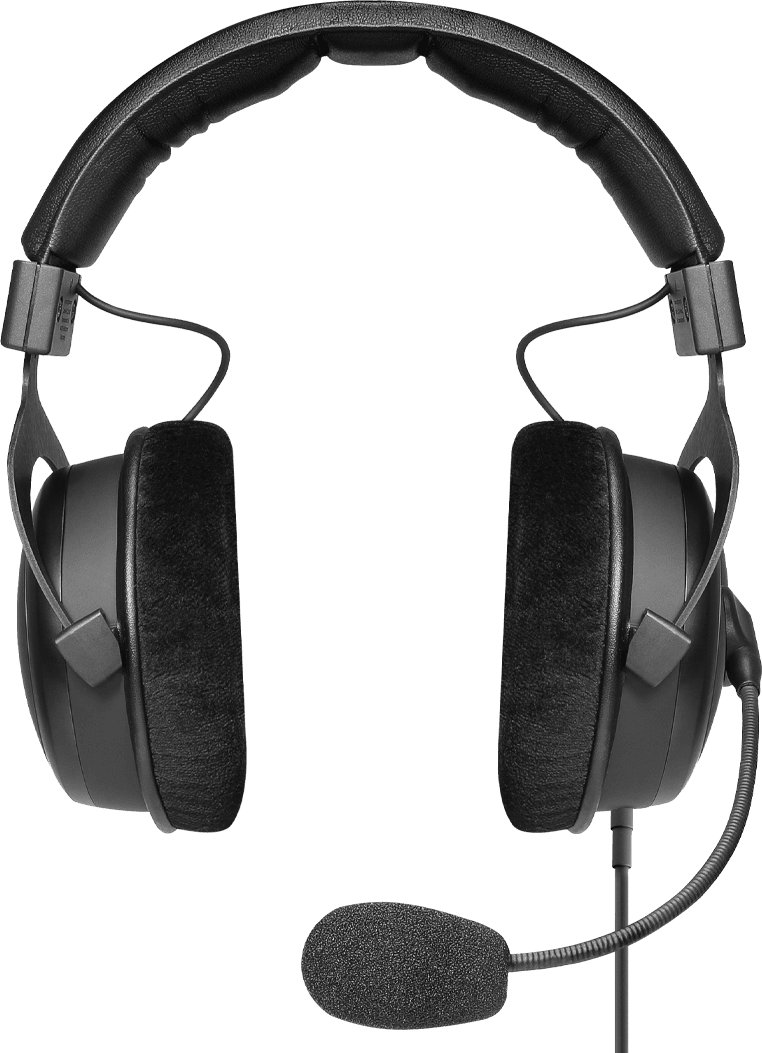 Kufje gaming Beyerdynamic MMX 330 PRO, open back, me mikrofon, të zeza