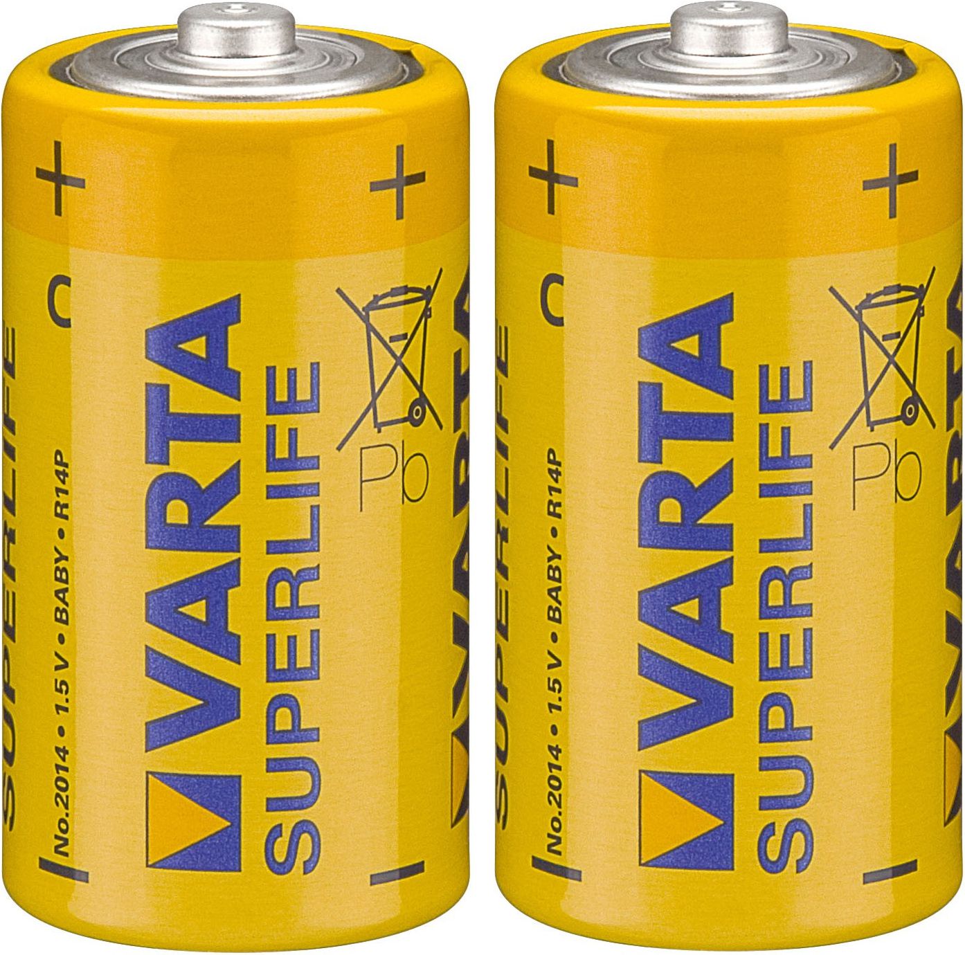 Bateri alkaline VARTA Superlife 2014 C, 1.5V, paketim 2 copë