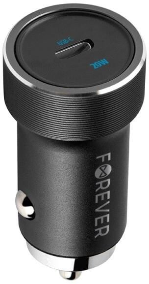 Прикажи детали за Полнач за автомобил Forever CC-06, USB-C, PD 20W, црн Полнач за автомобил Forever CC-06, USB-C, PD 20W, црн