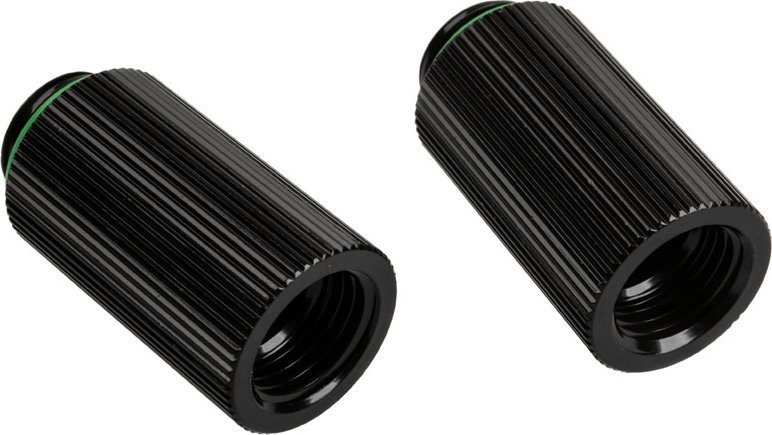 Zgjatues ftohje uji Bitspower Touchaqua 30mm G1/4, set 2 copë, i zi