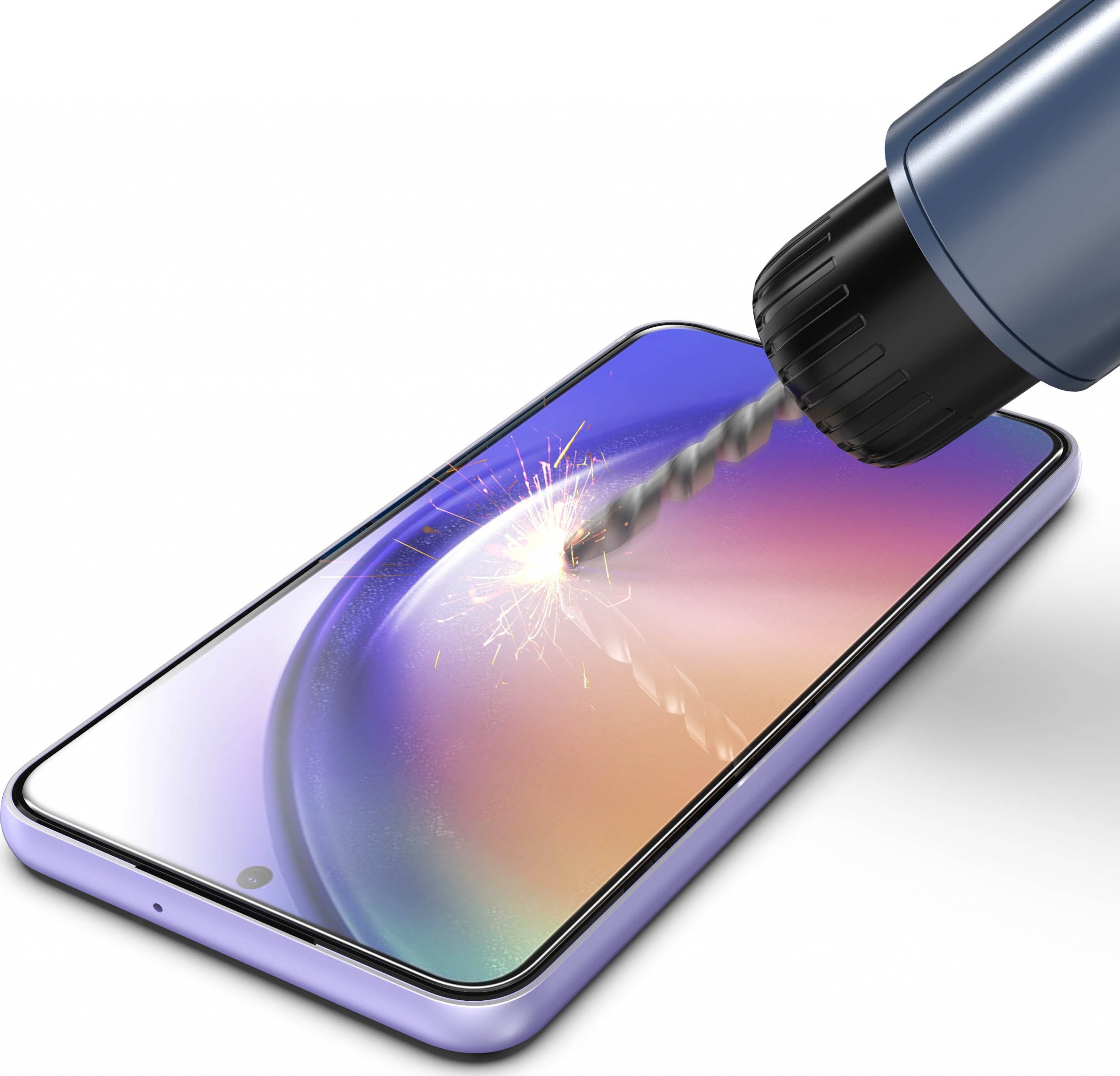 Заштита за екран Mobile Origin за Samsung Galaxy A54 5G, калено стакло 9H, со апликатор, проѕирна