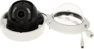 Kамера IP куполна HIKVISION DS-2CD1743G2-IZ, 4MP, леќа 2.8-12mm, бела