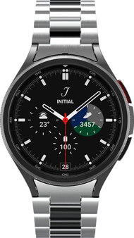 Rrip ore Spigen Modern Fit 316L, për Samsung Galaxy Watch6 Classic 47mm, çelik inox, argjendtë