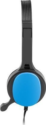 Слушалки UGO USL-1221, со микрофон, сини