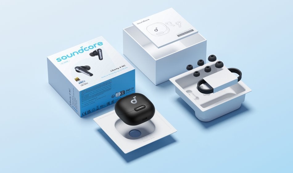 Слушалки Anker Liberty 4 NC црни
