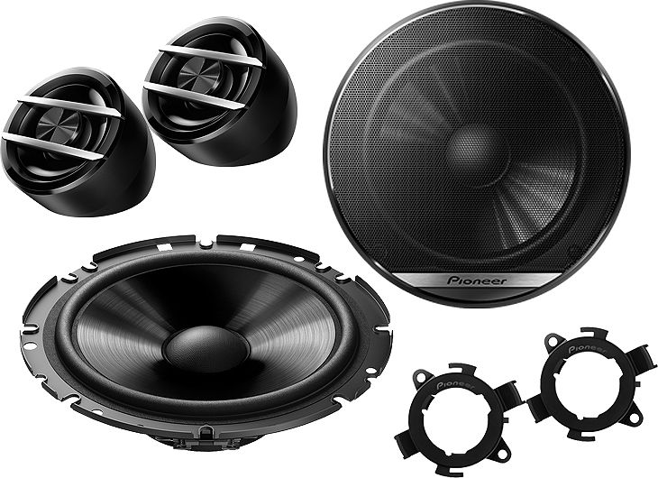 Altoparlantë për veturë Pioneer TS-G170C, 16.5 cm, 300W, të zinj