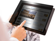 Filtër privatësie Gearlab Adhesive 11", për tablet 3:2, transparent