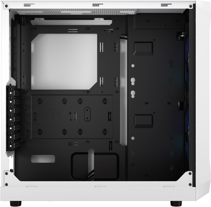 Куќиште Fractal Design Focus 2 RGB White TG Clear Tint