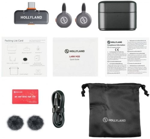 Mikrofon Hollyland LARK M2S Duo, wireless, USB-C