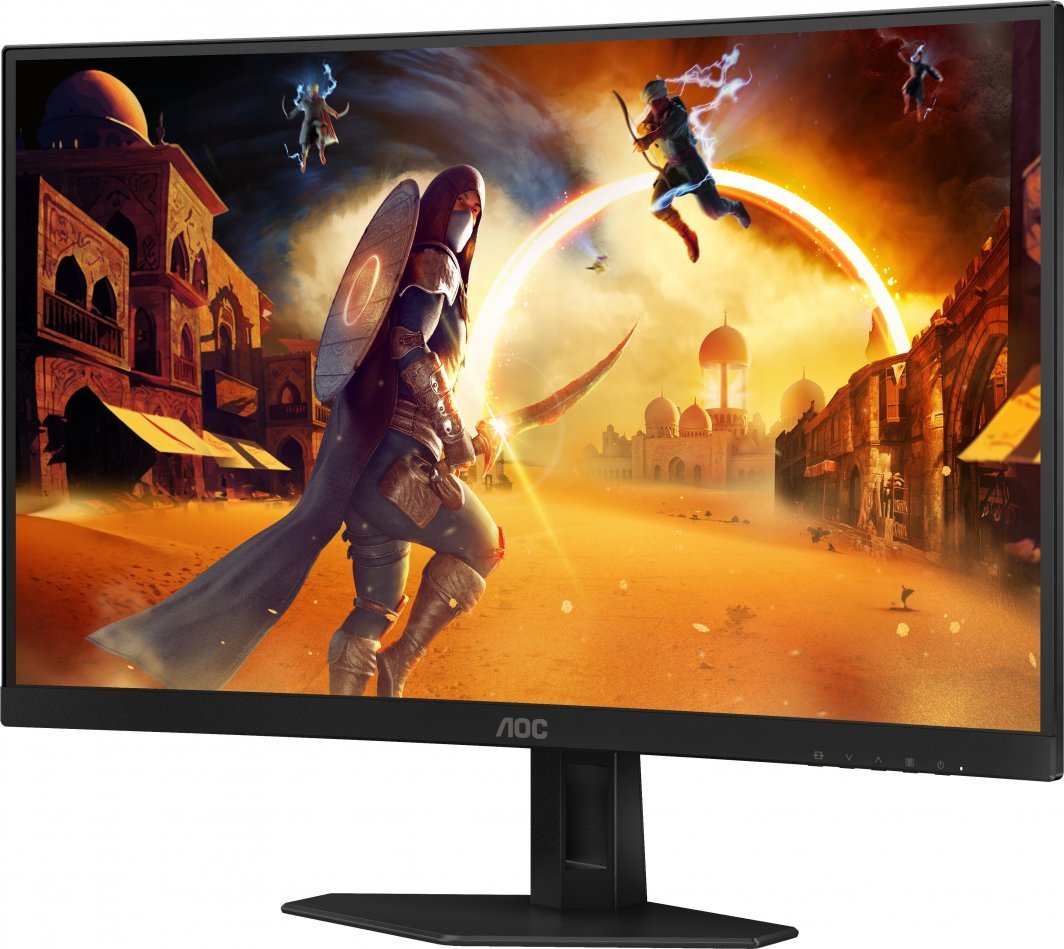 Monitor gaming AOC G4 C27G4ZXE, 27", Full HD, i lakuar, i zi
