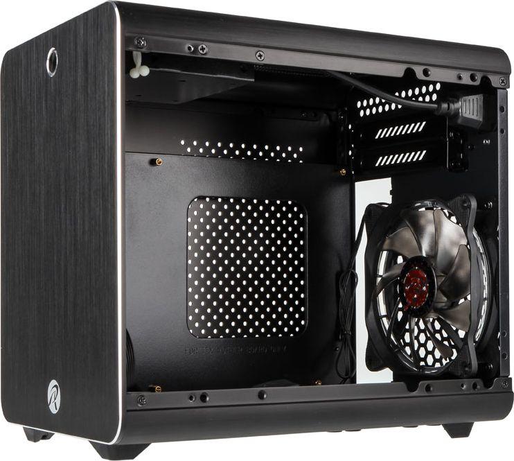 Kasë Raijintek Metis Plus, e zezë, Micro Tower