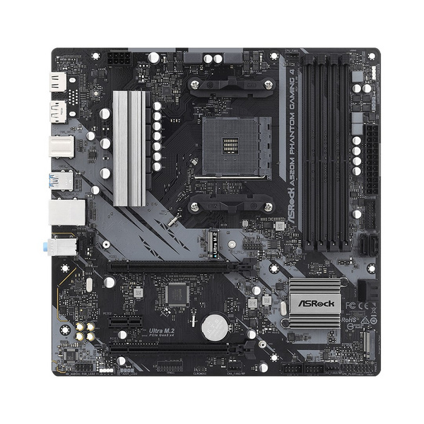 Pllakë amë Asrock A520M Phantom Gaming 4 AMD A520 Socket AM4  micro ATX