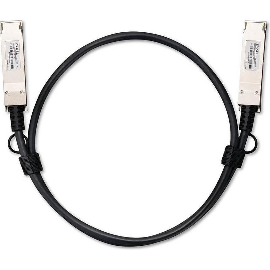 Kabllo rrjeti Zyxel QSFP28 DAC, 100G, 1m, e zezë