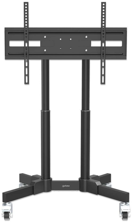 Karrocë TV Manhattan Low Height, për ekrane 23" 70", lartësi e rregullueshme, zezë