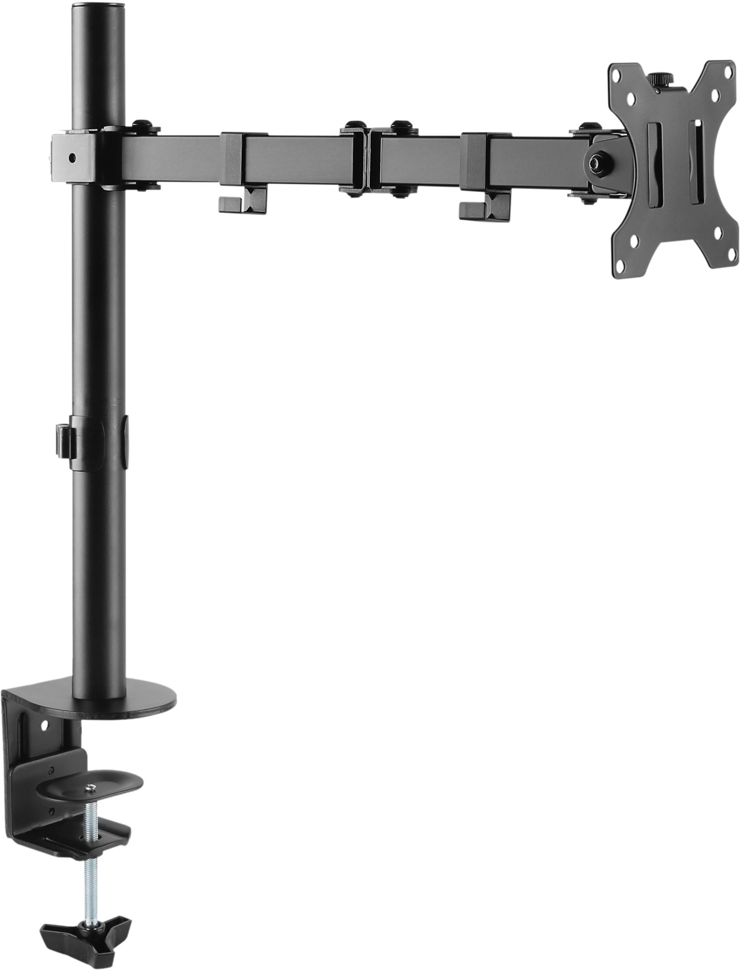 Krah monitori AlzaErgo Arm S15B, deri 32", kapacitet 8 kg, i zi