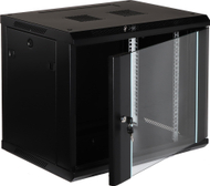 Kabinet rrjeti Eprado R19 9U, 19", montim në mur, i zi