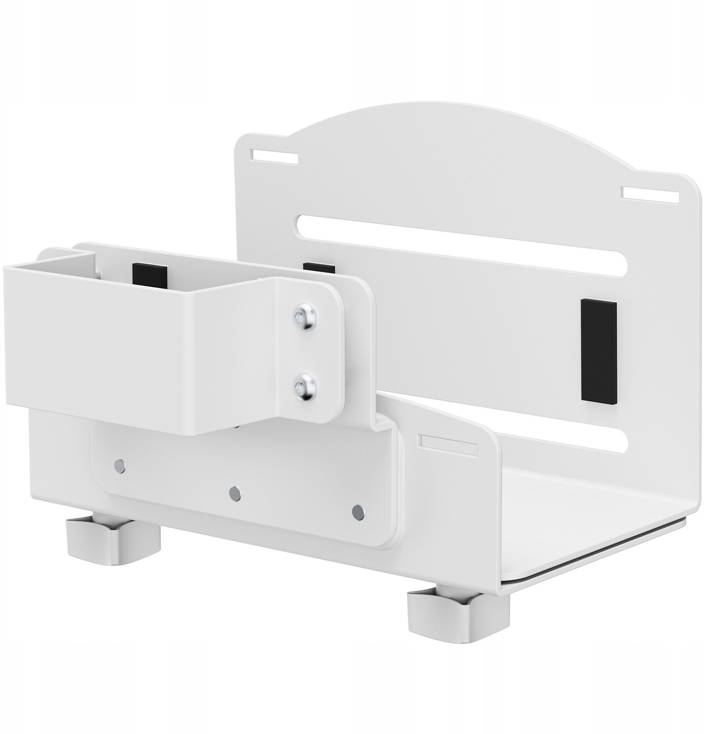 Mbajtës PC Maclean MC-116, deri 10 kg, i rregullueshëm, i bardhë