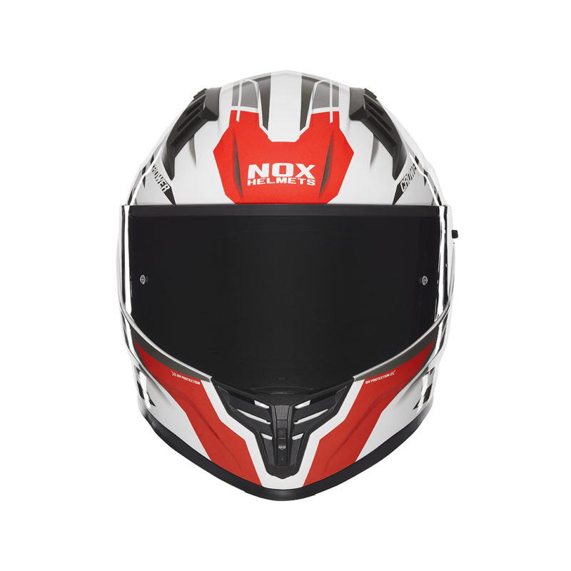 Интегрална кацига Crower NOX N401, поликарбонат, XS, црна