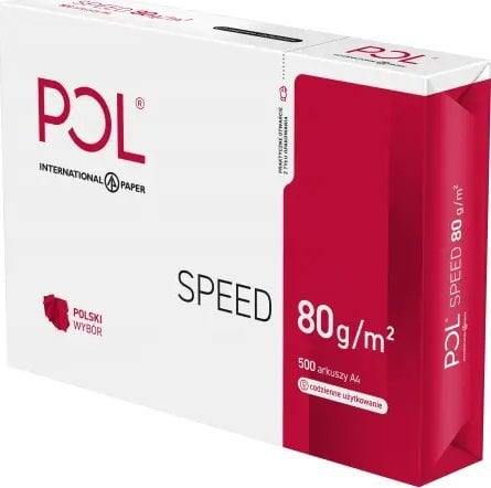 Letër kopjuese International Paper PolSpeed, ​​A4, 80g, 500 fletë