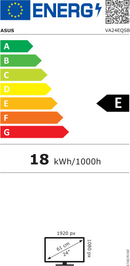 Monitor Asus VA24EQSB-W - LED 23.8", FullHD, i zi