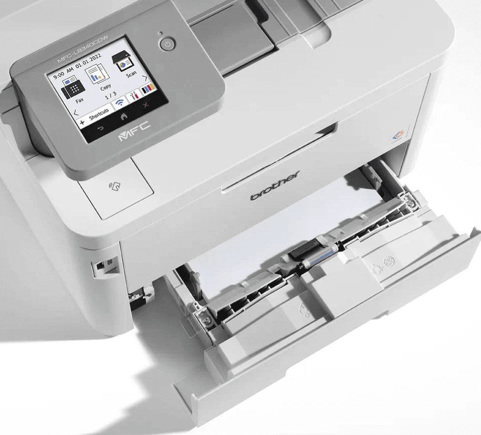 Pajisje shumëfunksionale Brother MFC-L8340CDW, lazer me ngjyra, Wi‑Fi LAN, e bardhë