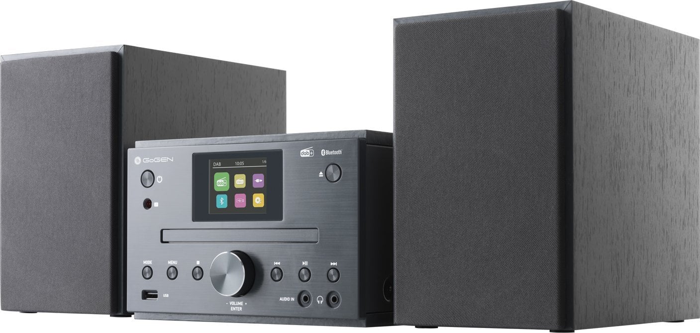 Mini sistem stereo GoGEN MSC472BTDAB, 30W, CD USB Bluetooth DAB FM, i zi