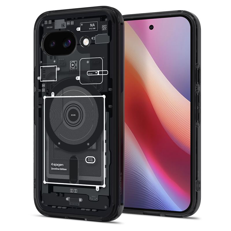 Mbrojtëse Spigen Ultra Hybrid Zero One (MagFit) për Google Pixel 9a, 6.3", transparente