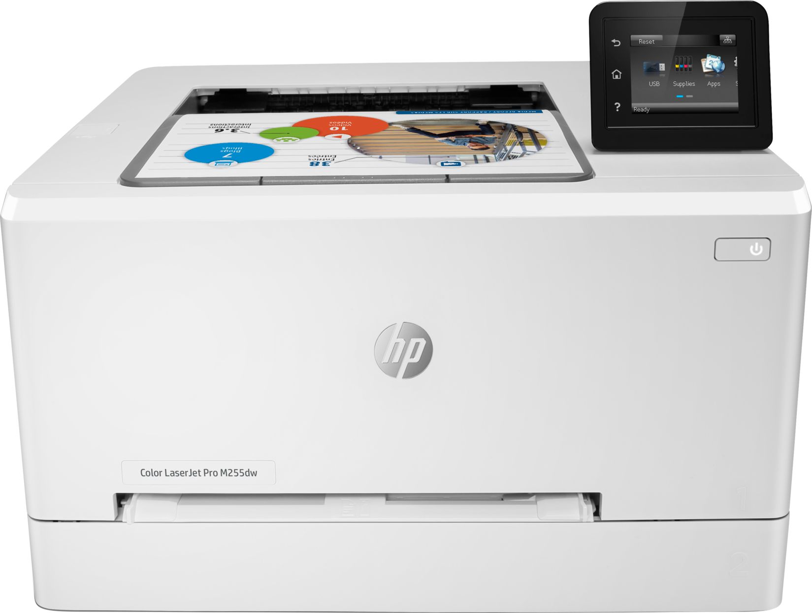 Printer HP Color LaserJet Pro M255dw, A4, 600x600 dpi, WiFi