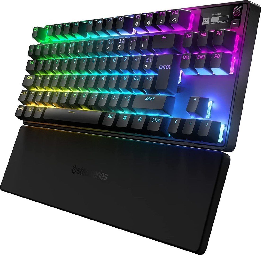 Тастатура SteelSeries Apex Pro TKL Wireless, механичка, RGB, црна