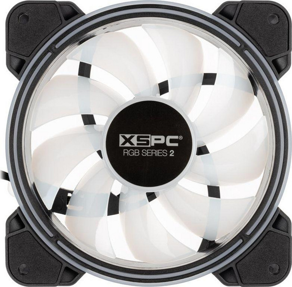 Ventilator kompjuteri XSPC RGB, 35.2 dBA, 120 mm, 3 copë