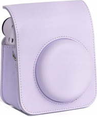 Këllëf LoveInstant për Fujifilm Instax Mini 12, lëkurë eko, me rrip, vjollcë